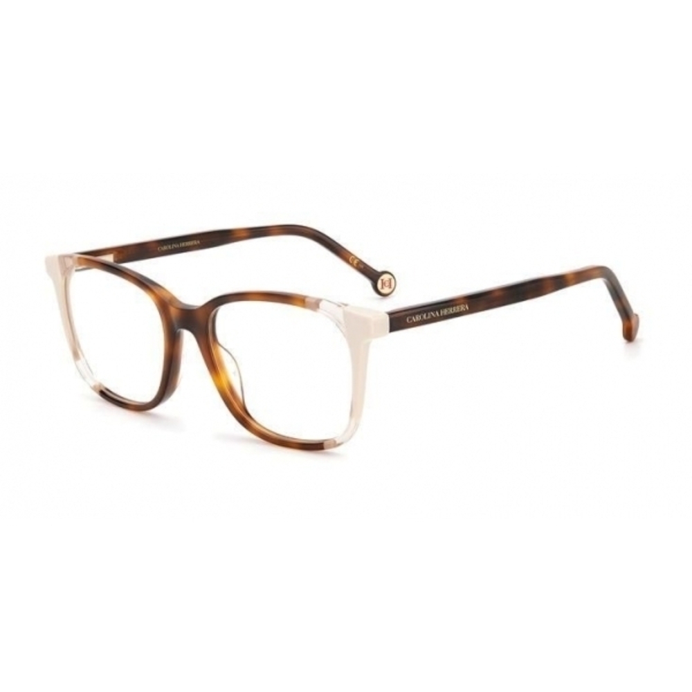 NWT Carolina Herrera CH0065-C1H-52 Havana 52mm Eyeglasses